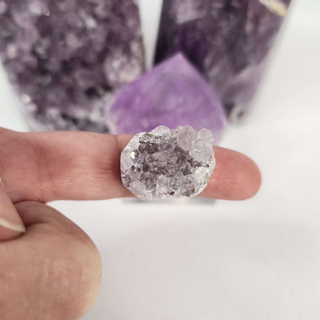 Amethyst Cluster Ring