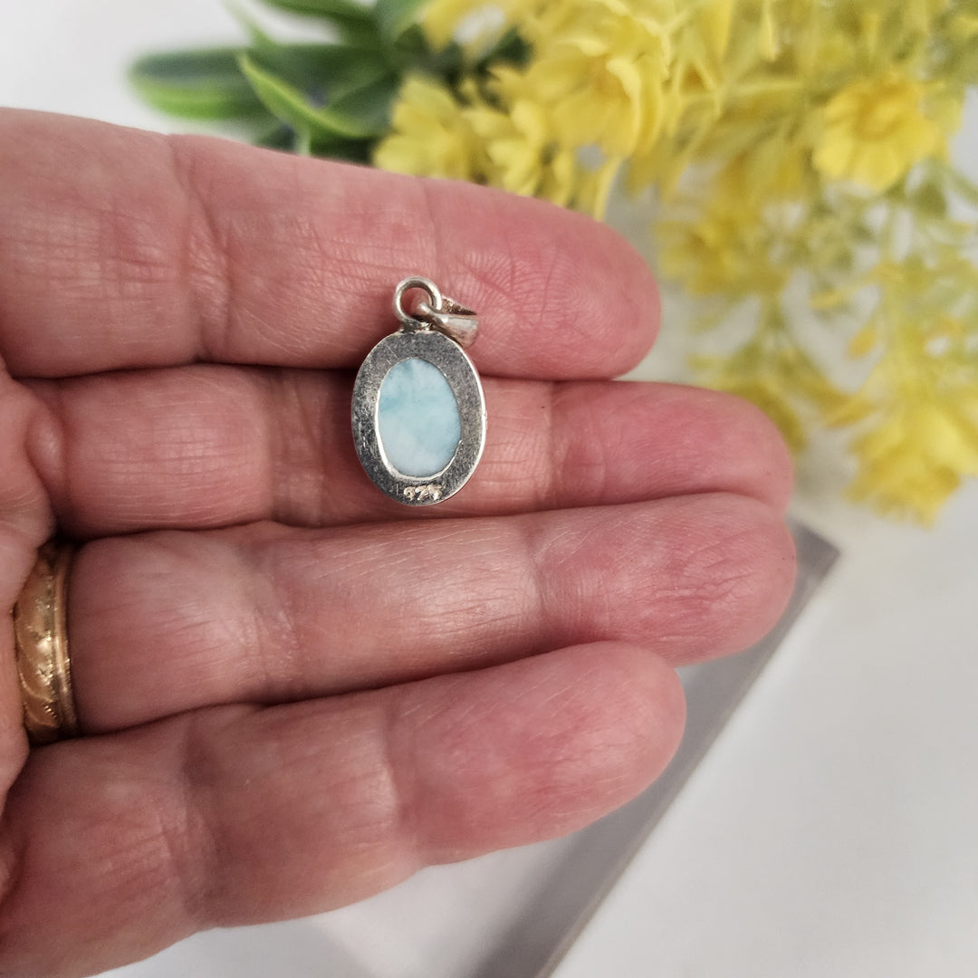 Larimar Pendant  -JDS26088