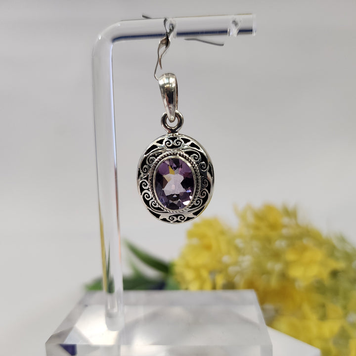 Amethyst Pendant  -JDS26128