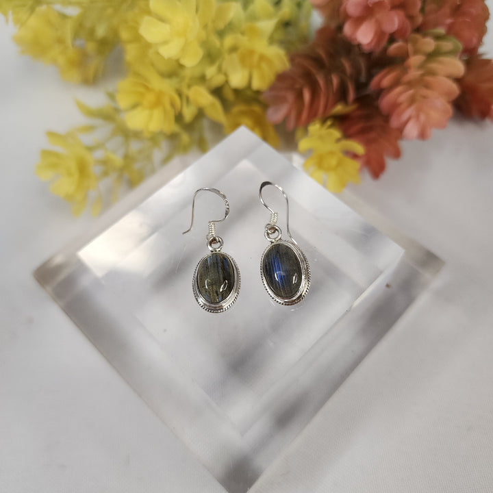 Labradorite Earrings  -JDS26163