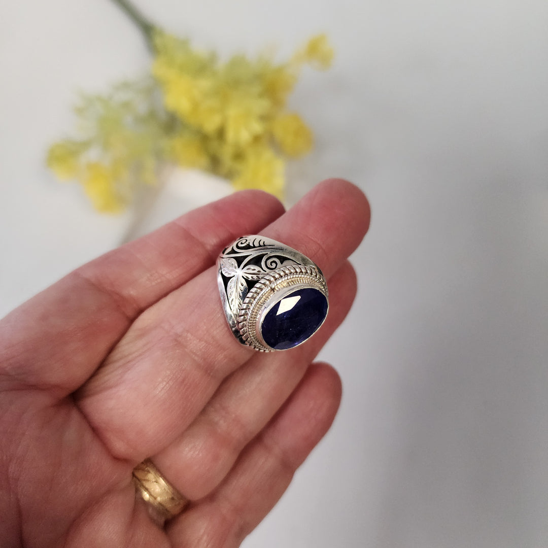 Tanzanite Ring 7.75 -JDS26384