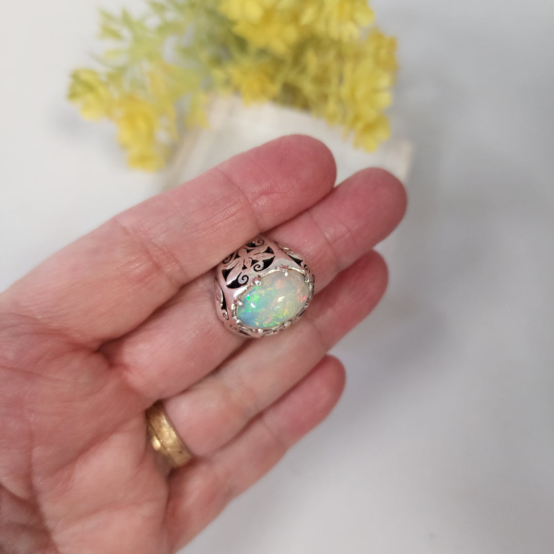 Opal Ring 7.75 -JDS26385