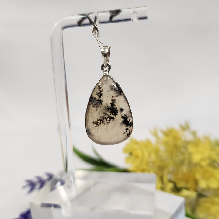 Dendrite Agate Pendant  -JDS26103