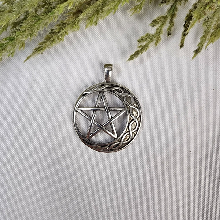Celtic Moon Pentacle-MJ156