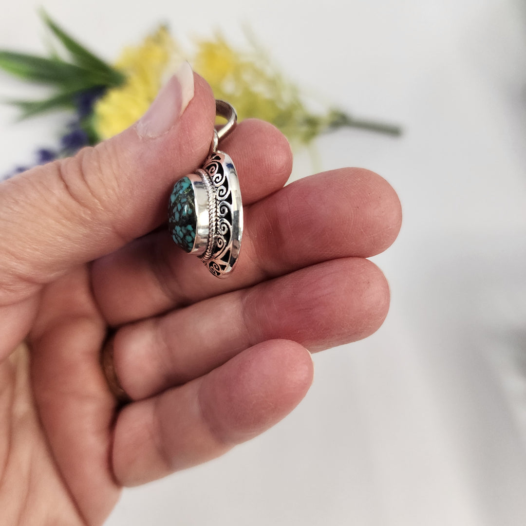 Turquoise Pendant  -JDS26125