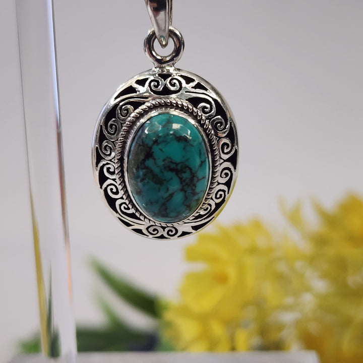 Turquoise Pendant  -JDS26125