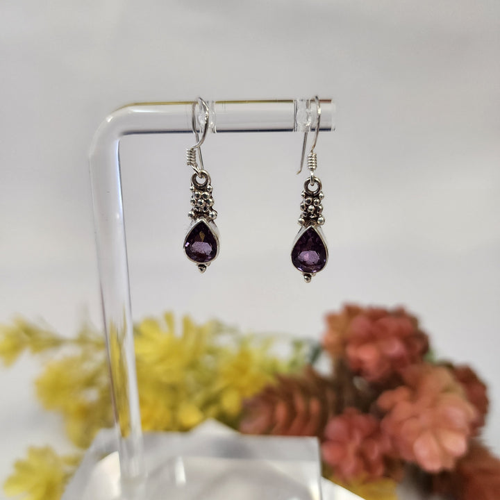 Amethyst Earrings  -JDS26083
