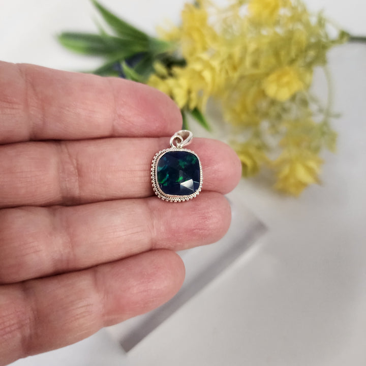 Green Opal Pendant  -JDS26135