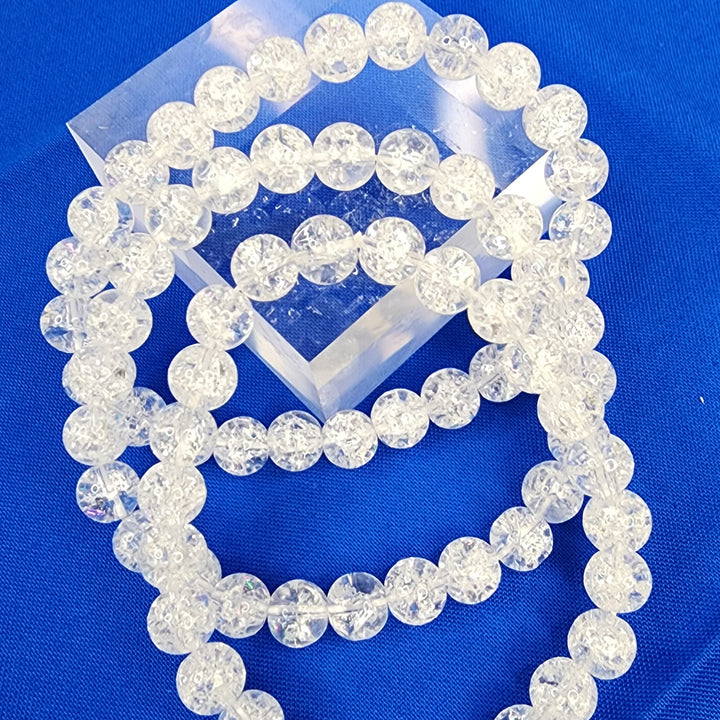 Crackle Quartz (8mm) Bracelet