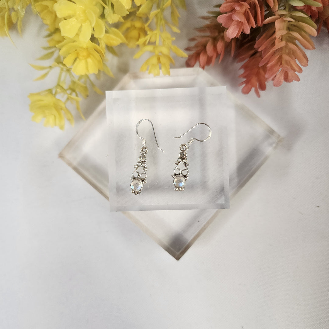 Moonstone Earrings  -JDS26051