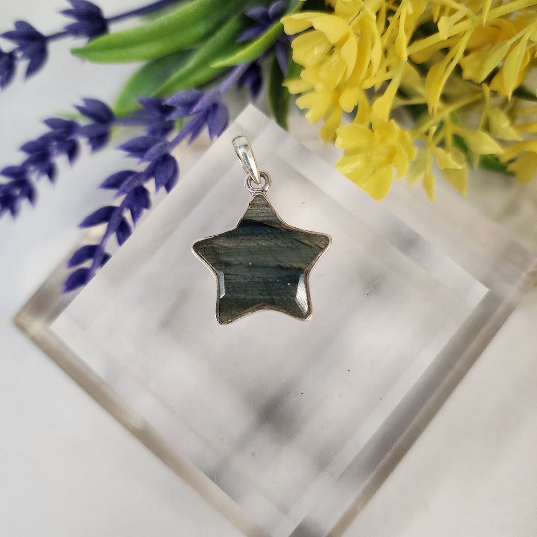 Labradorite Pendant  -JDS26098