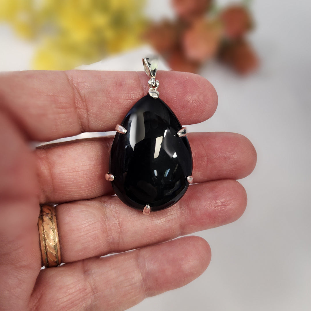 Obsidian-Pendant JC26004