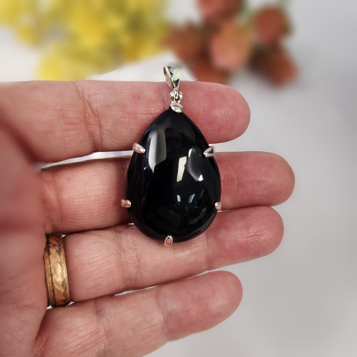 Obsidian-Pendant JC26004