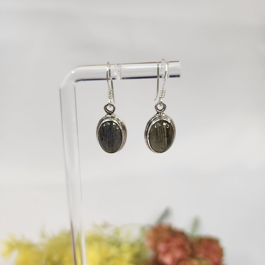 Labradorite Earrings  -JDS26163