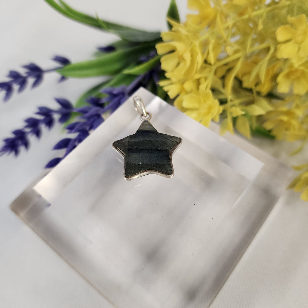 Labradorite Pendant  -JDS26098