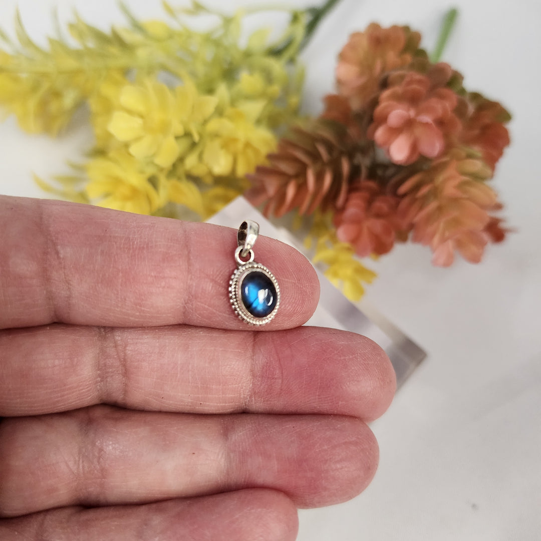 Labradorite Pendant  -JDS26032