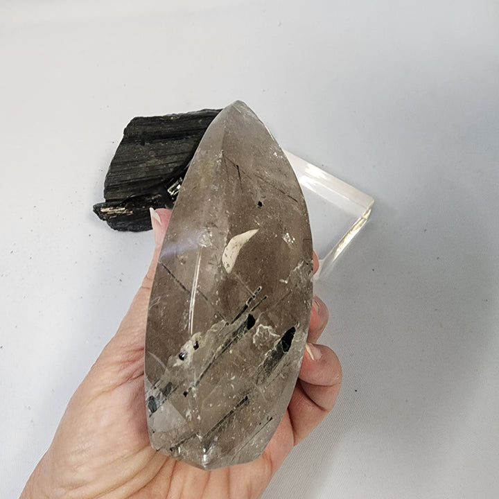 Black Tourmaline in Quartz-CR26042