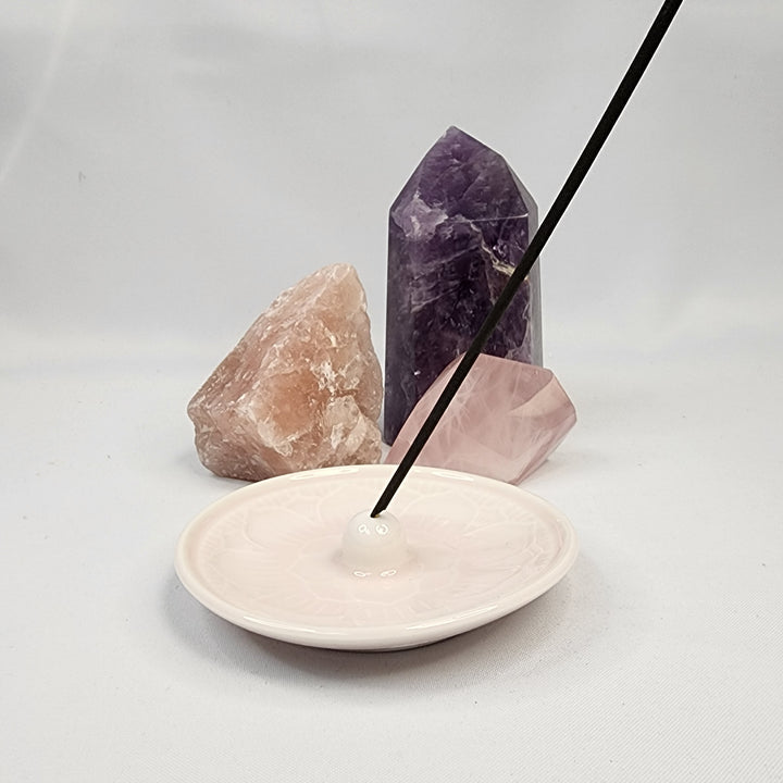 Lotus Ceramic Incense Burner