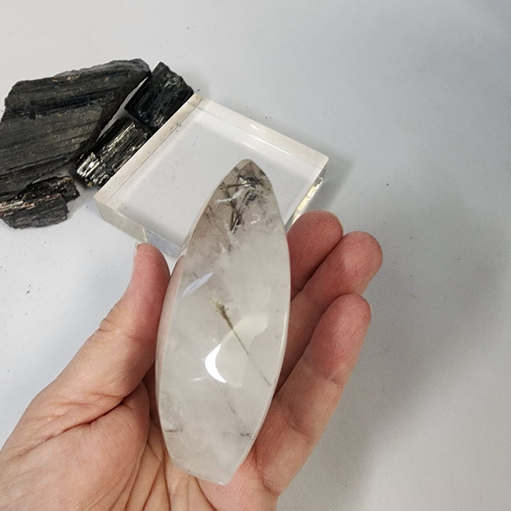 Black Tourmaline in Quartz-CR26036