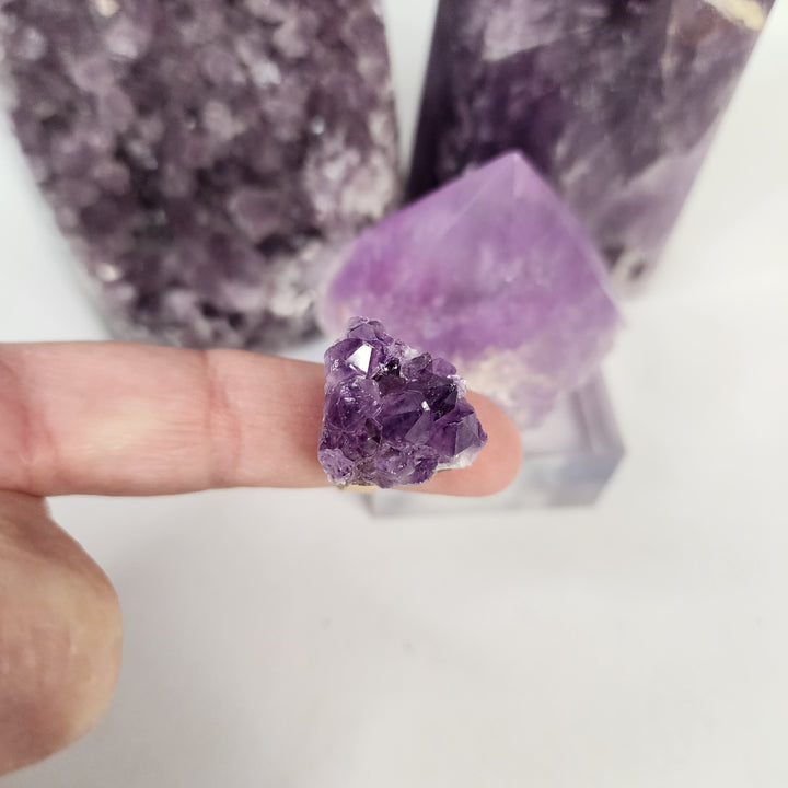 Amethyst Cluster Ring