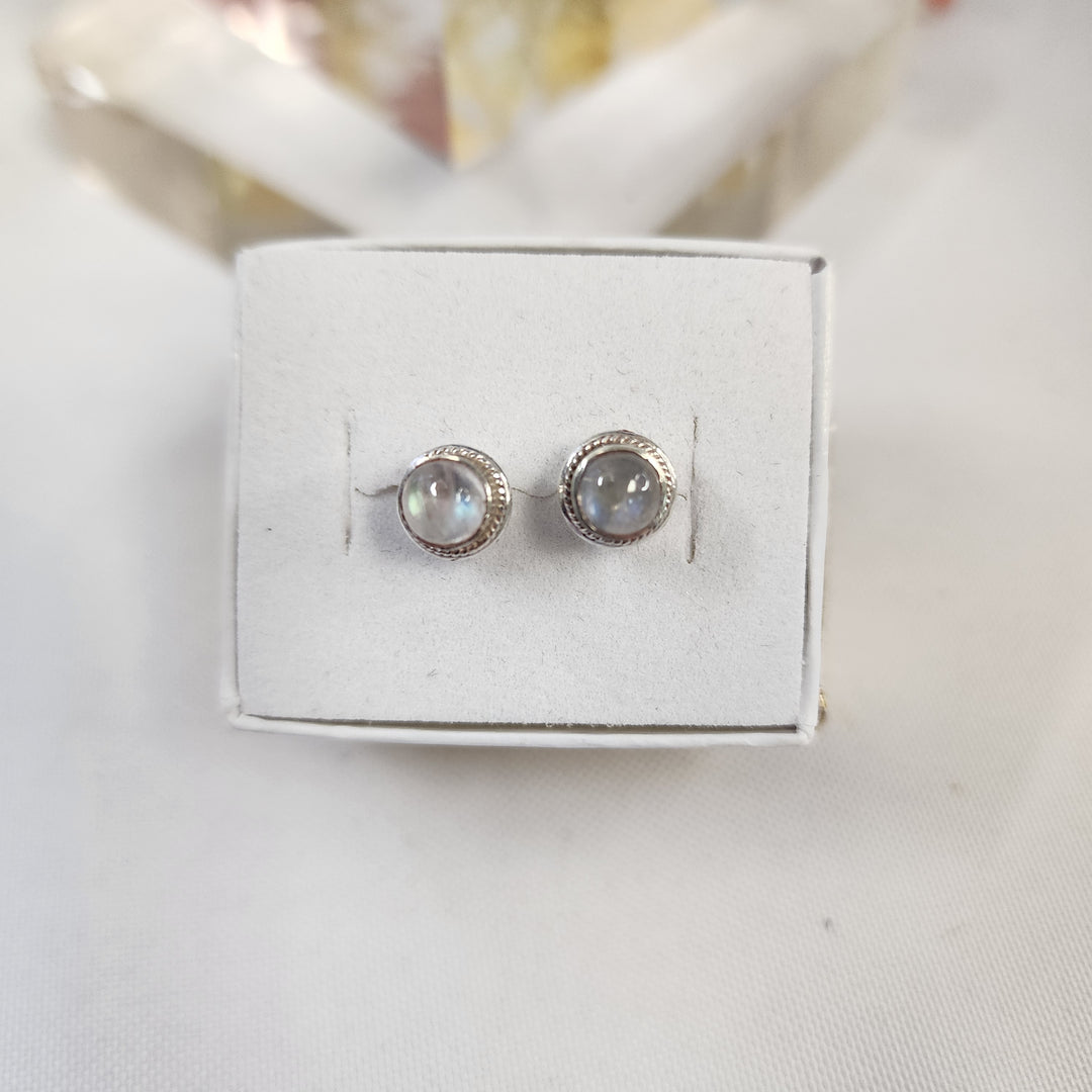 Moonstone Earrings  -JDS26053