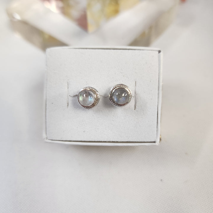 Moonstone Earrings  -JDS26053