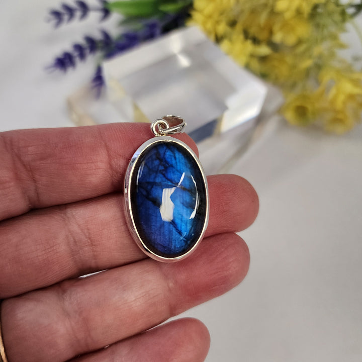 Labradorite Pendant  -JDS26148