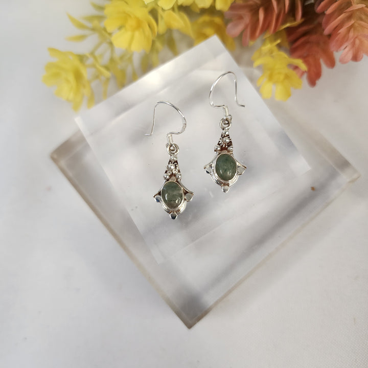 Aventurine Earrings  -JDS26082
