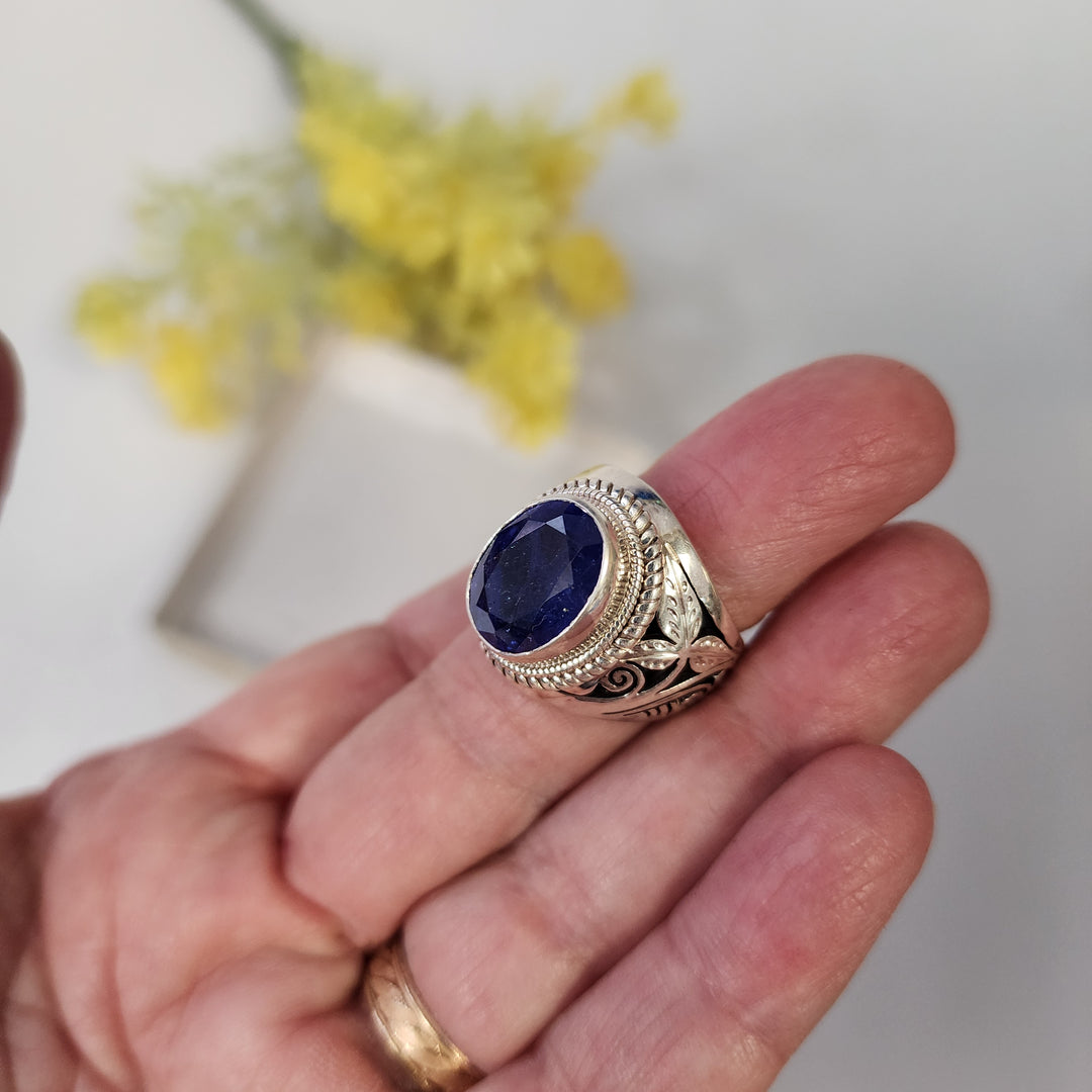 Tanzanite Ring 7.75 -JDS26384