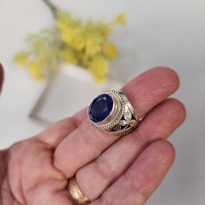 Tanzanite Ring 7.75 -JDS26384