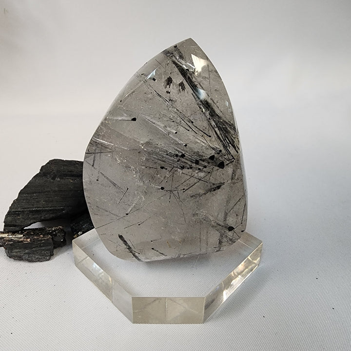Black Tourmaline in Quartz-CR26043