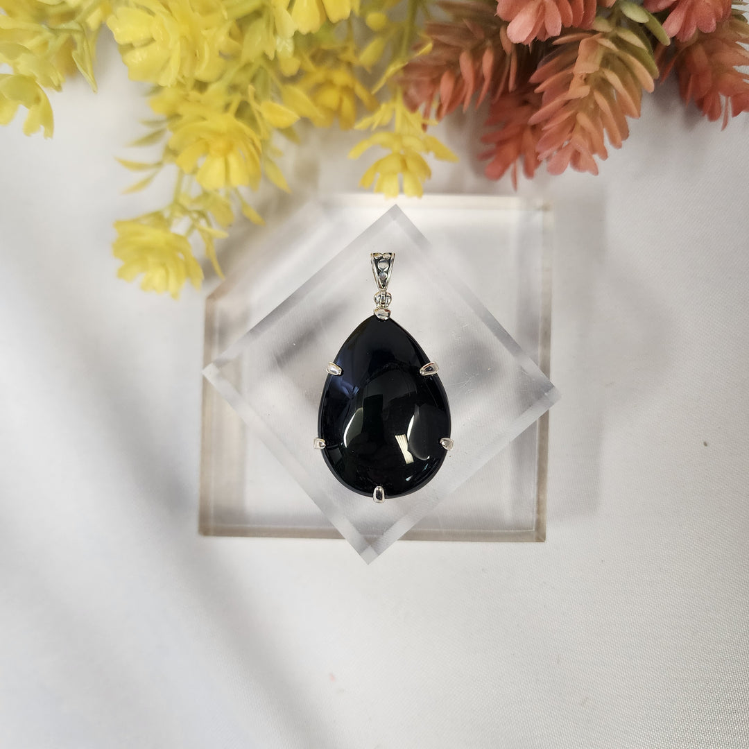 Obsidian-Pendant JC26004