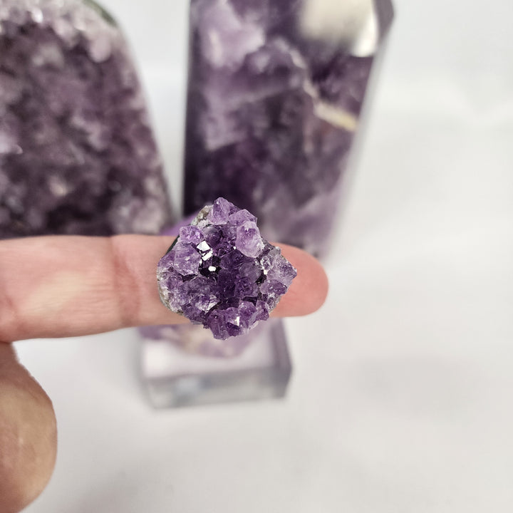 Amethyst Cluster Ring