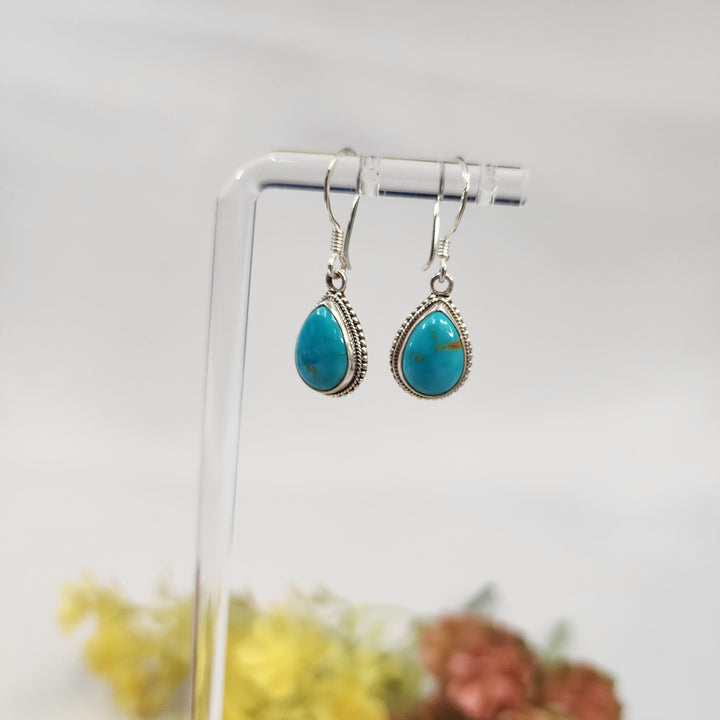 Turquoise Earrings  -JDS26164
