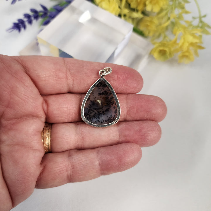 Dendrite Agate Pendant  -JDS26102