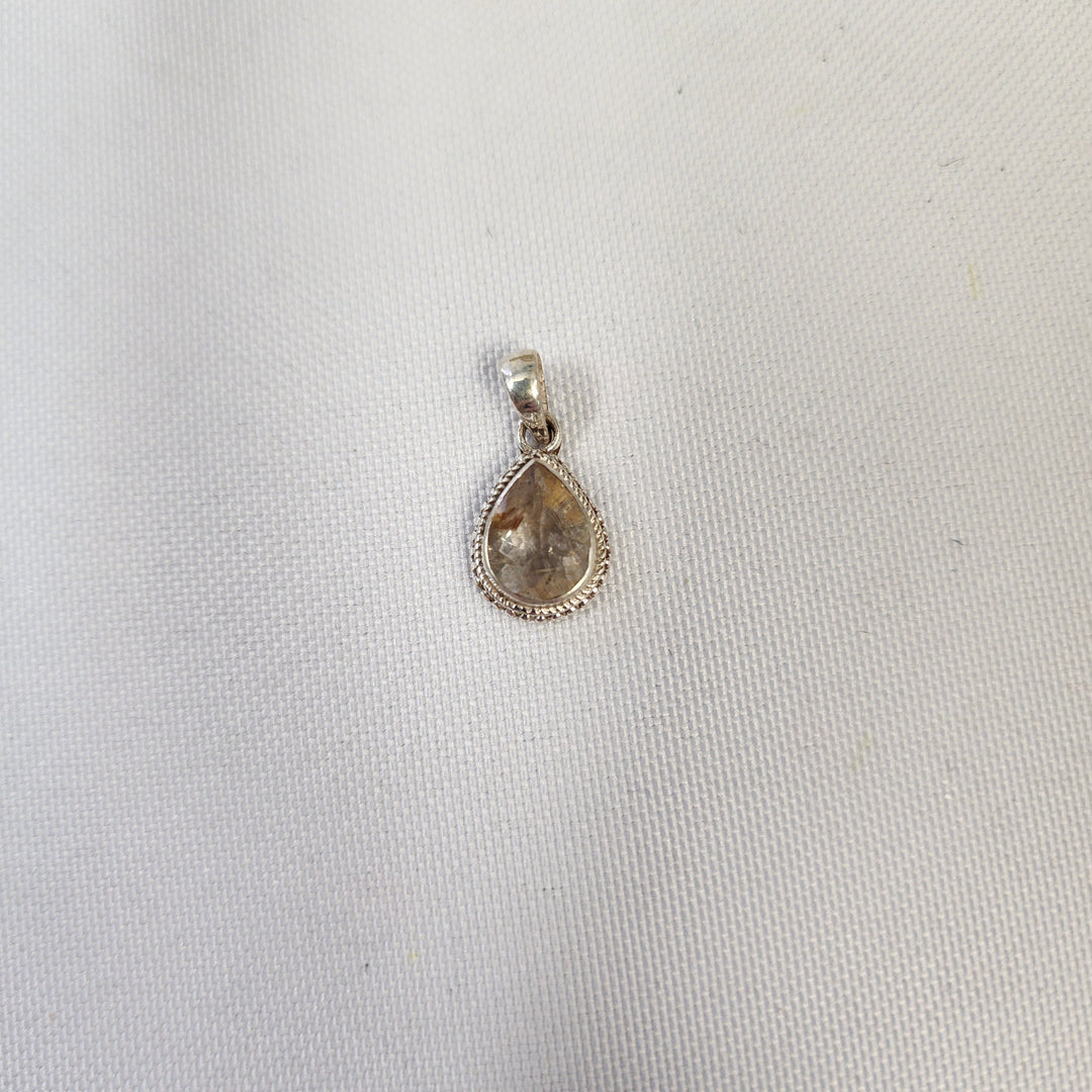 Rutile Quartz Pendant  -JDS26043