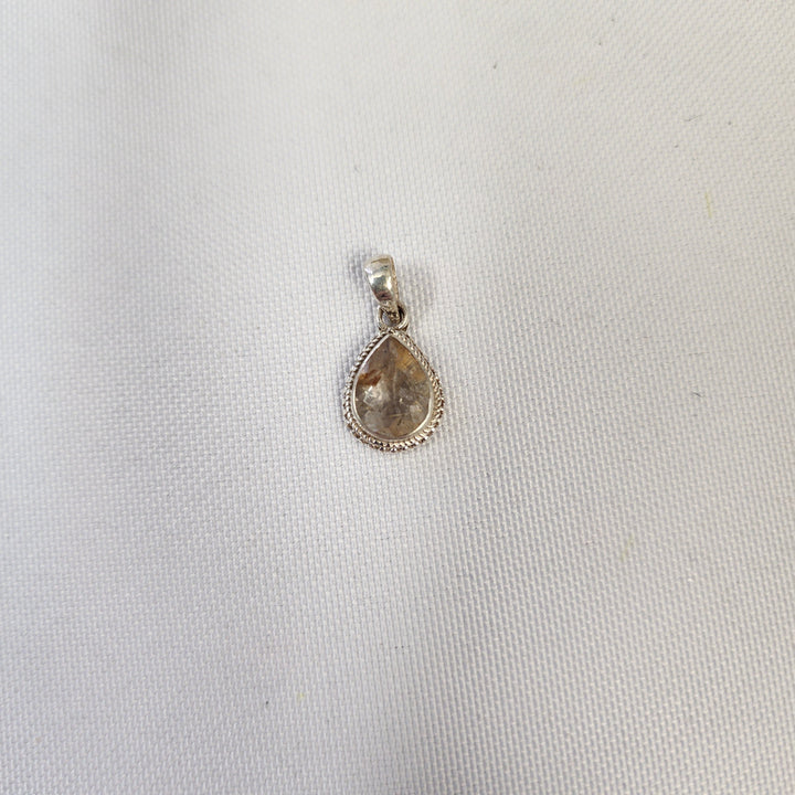 Rutile Quartz Pendant  -JDS26043