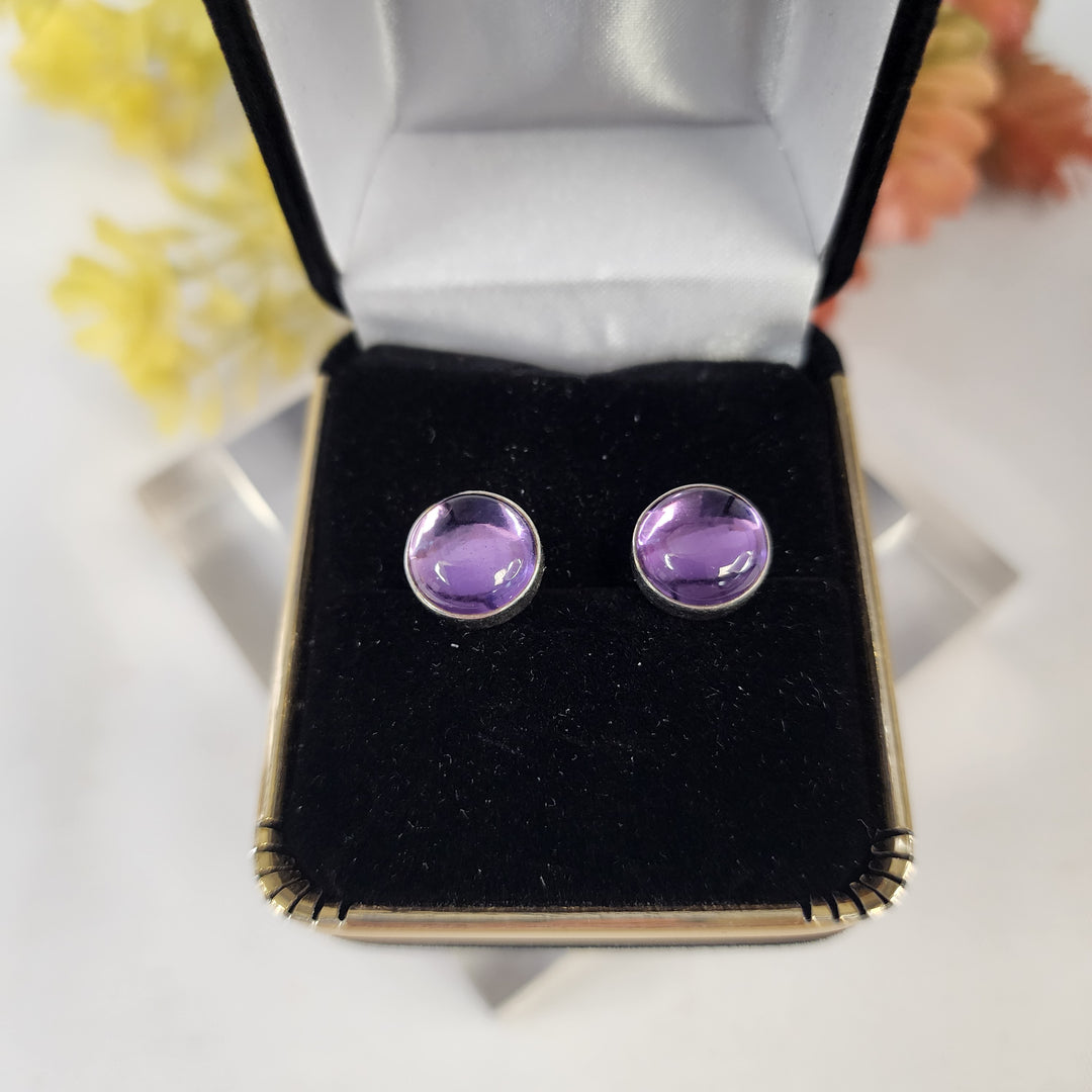Amethyst Earrings  -JDS26074