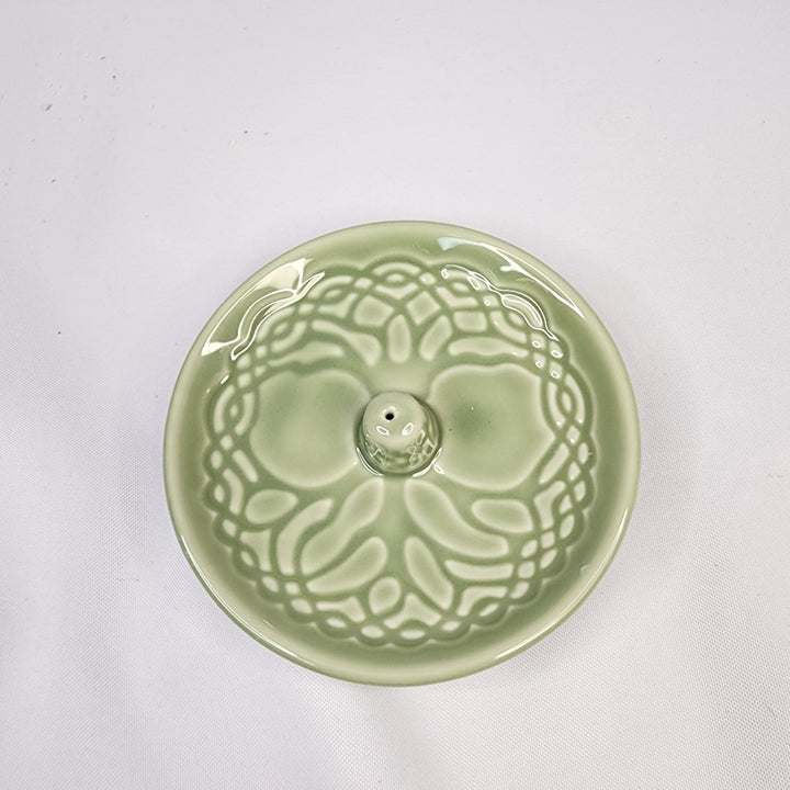 Tree of Life Ceramic Incense Burner