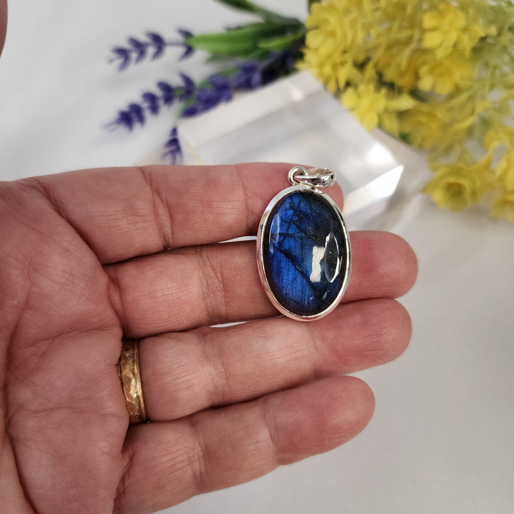 Labradorite Pendant  -JDS26148