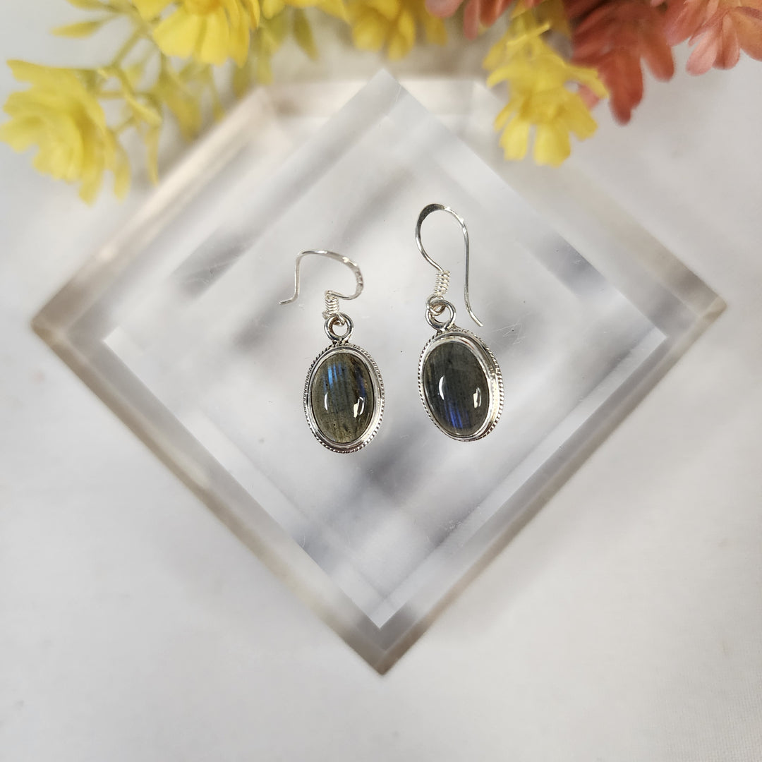 Labradorite Earrings  -JDS26163