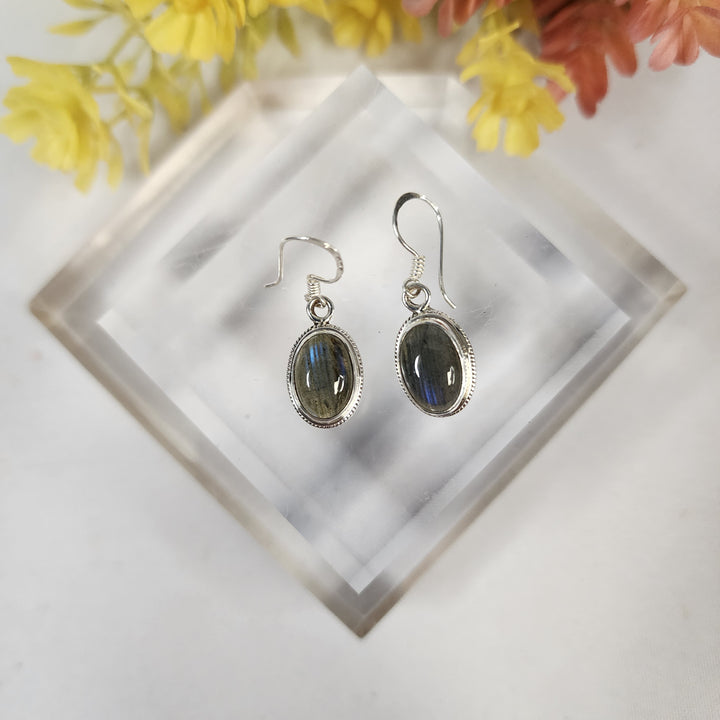 Labradorite Earrings  -JDS26163