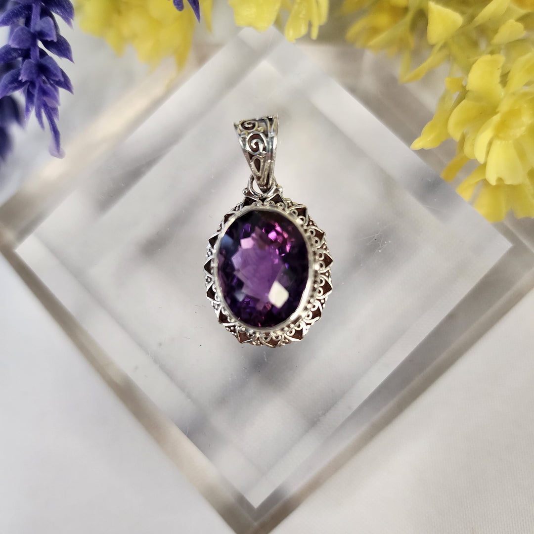 Amethyst Pendant  -JDS26152