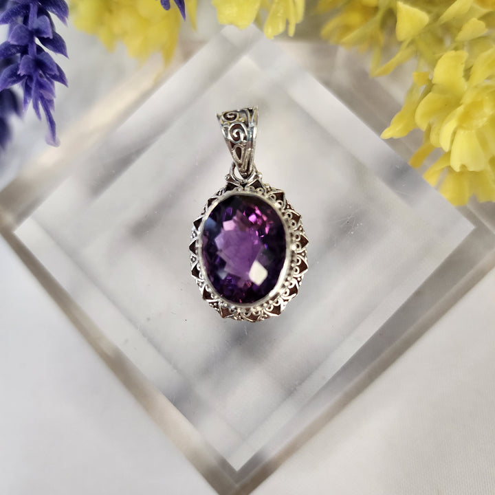 Amethyst Pendant  -JDS26152