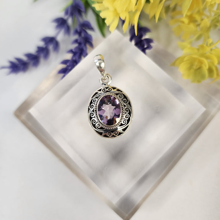 Amethyst Pendant  -JDS26128