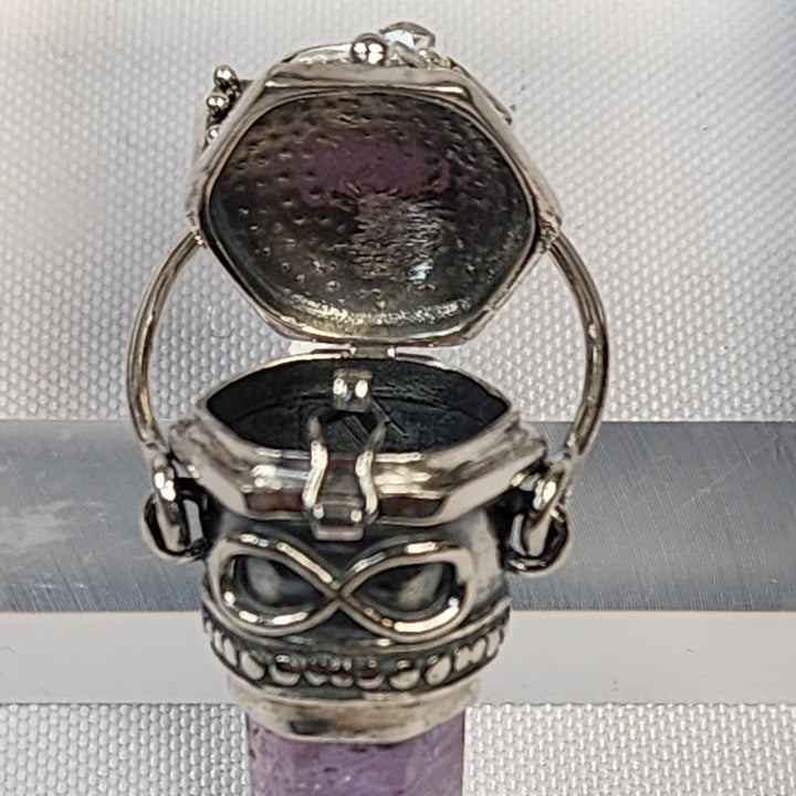 Amethyst & Herkimer "Poison" Pendant MJ139