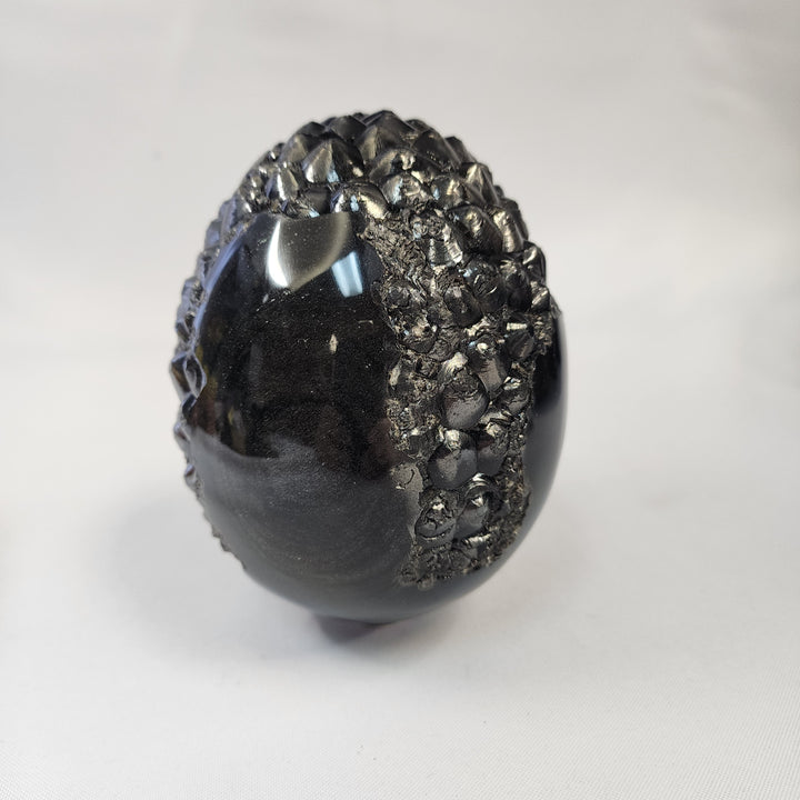 Goldsheen Obsidian Dragon Egg-DE-1