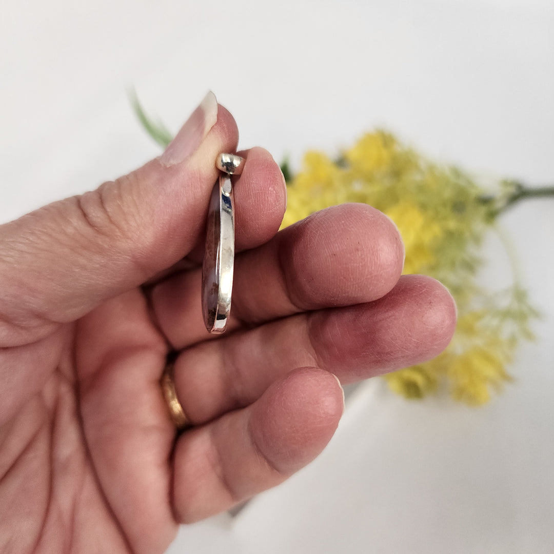 Dendrite Agate Pendant  -JDS26101