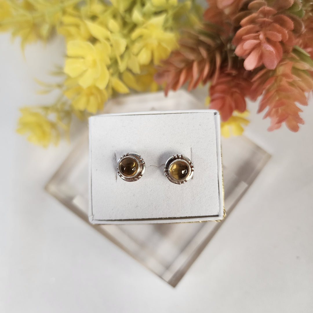 Citrine Earrings  -JDS26060