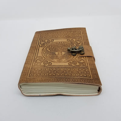 Tree of Life Journal with latch (Tan)